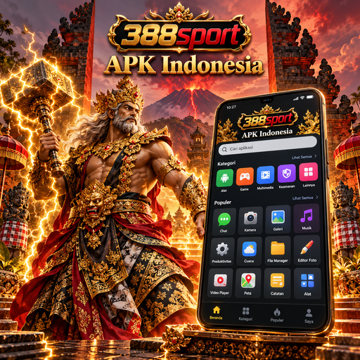 Ilustrasi antarmuka dan navigasi 388sport